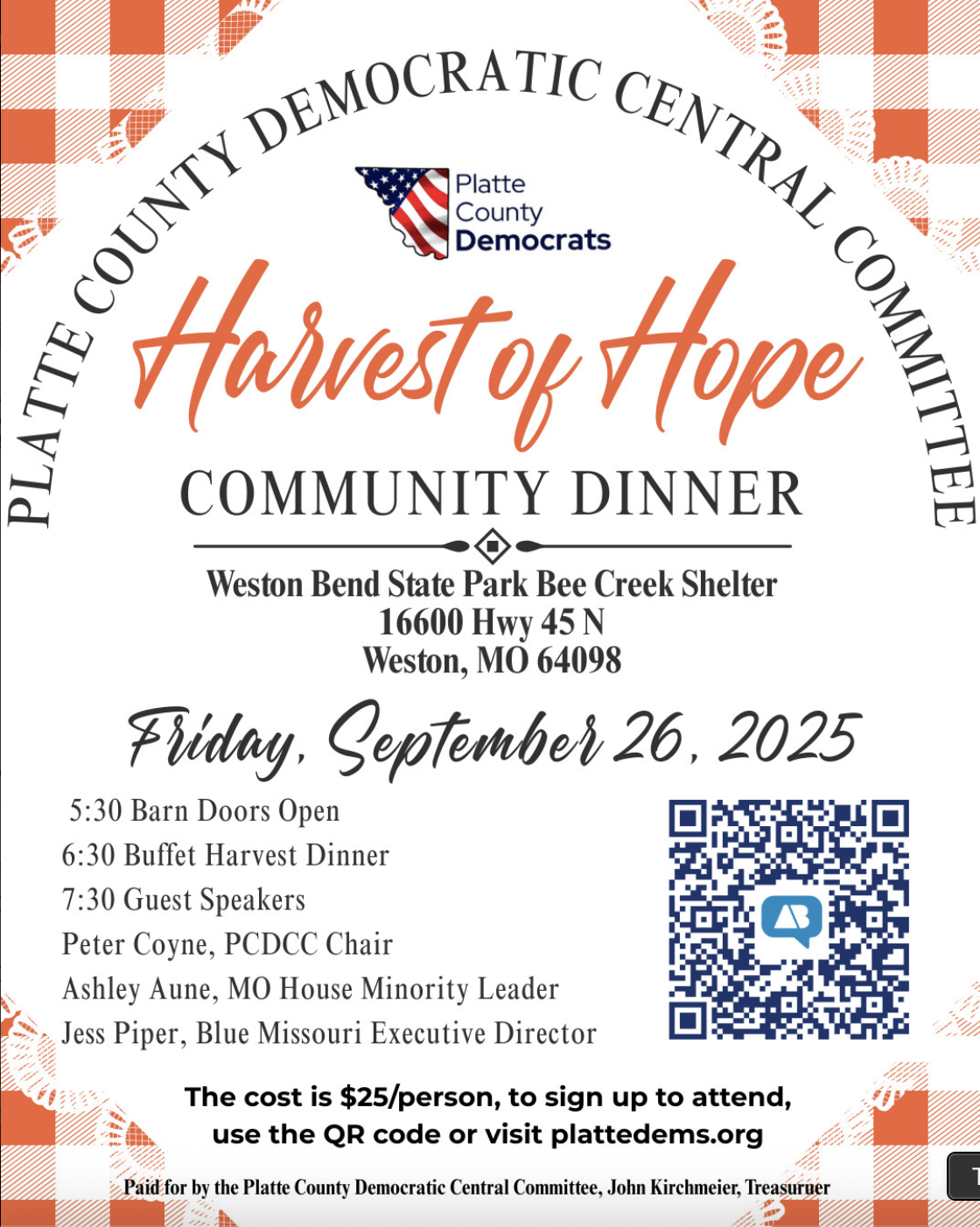 Harvest of Hope Dinner
